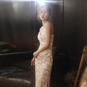 Nuovi Stili 2026 Modelli di Tendenza 2020 Abito da Donna con Stampa Floreale <span class=keywords><strong>Vestito</strong></span> <span class=keywords><strong>Lungo</strong></span> Bohémien - Product Image 3