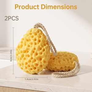 ฟองน้ำอาบน้ำคุณภาพสูง แปรงอาบน้ำ ตาข่ายอาบน้ำ ฟองน้ำแต่งหน้า - Product Image 2