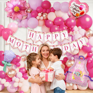 Set di Palloncini in Alluminio per la Festa della Mamma, Decorazione con Palloncini a Forma di Lettere per Festa della Mamma - Product Image 1