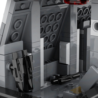 MOC2118 Space Wars Débris de la Tuerie Stellaire Rey VS Kylo Ren Guerres Interstellaires Films Figurines d'Action Blocs de Construction Ensembles Jouets pour Enfants