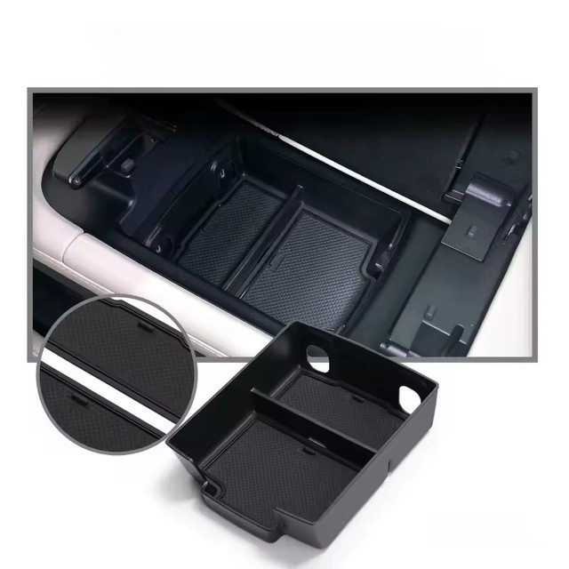 Newest Central Armrest Storage Box for NIO EL6 ES6 Center Console Armrest Storage Box Car Tray Organizers Accessories