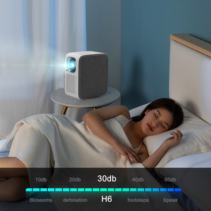 Touyinger H6 Pro Draagbare Projector Smart <span class=keywords><strong>Android</strong></span> 3d Hd 4K 1080P Wifi Proyector Laser Video Led Mini Projectoren - Product Image 2