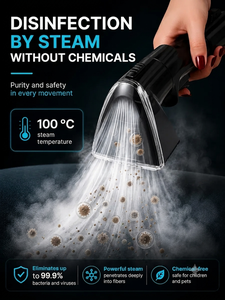 Aspiradora Extractora de Vapor Multimodo 4 en 1 para Alfombras, 16000 Pa de Súper Succión, Limpiador de Manchas con <span class=keywords><strong>8</strong></span> Accesorios Versátiles - Product Image 3