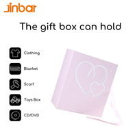 Mini boîte cadeau porte-clés de taille compacte, petite boîte personnalisée imprimée pour l'emballage de petits accessoires