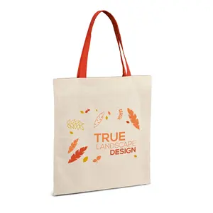 Bolsa de compras con asas de colores, merchandising personalizado - Product Image 1