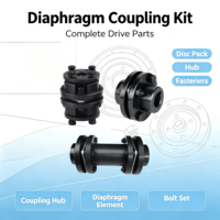 Accouplement à diaphragme en acier (Structure à mâchoires/à éclisses) Large gamme d'applications Économie d'énergie Réduction de la consommation Durable Garantie 1 an