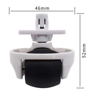Roulette de roue avant adaptée pour Xiaomi <span class=keywords><strong>Roborock</strong></span> S65/S55 Max/S65 Pure/S7/T7S/T8/G10/G20 Robot Aspirateur Pièces Accessoires - Product Image 6