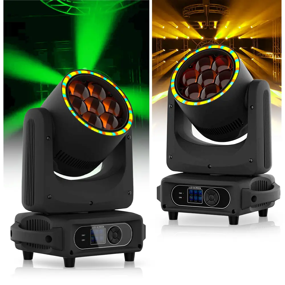 Professional Disco Moving Head LED Stage Lighting Equipment High Visibility Moving Head Light