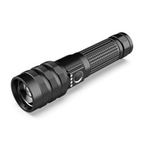 Lampe de camping rechargeable par USB en alliage d'aluminium, étanche IP65, autonomie ultra-longue de 12000 minutes, 2000LM, portée 300-400M, 3000mAh
