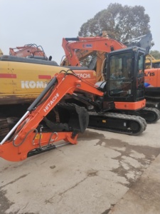 Miniexcavadora Hitachi Zaxis 55 usada a la venta 5,5 Ton Zx55usr Buen estado con componentes centrales Motor Caja de cambios Bomba de engranajes - Product Image 2
