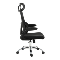 Chaise de bureau ergonomique moderne avec support OEM/ODM, soutien lombaire réglable et appui-tête, idéale pour le personnel de bureau et l'usage domestique
