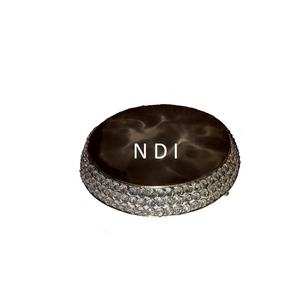 Mesa decorativa para taza pastel servidor soporte en relieve diseño latón antiguo acabado pequeño pastel servir pastel soporte - Product Image 5