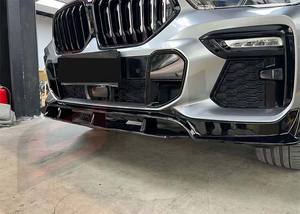 CLY G06 kit corpo nero per <span class=keywords><strong>BMW</strong></span> <span class=keywords><strong>X6</strong></span> G06 aggiornamento black knight diffusore labbro anteriore gonna laterale griglia tubo di scarico ali 2019 2022 - Product Image 3
