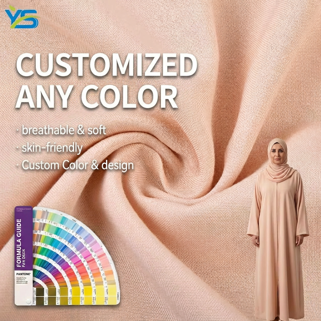 High Quality Factory Supply Solid Color Breathable Viscose Rayon Fabric Floral Rayon Fabric For Cloth