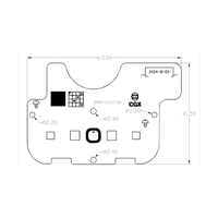 Panel LED de Luz Blanca Infrarroja, Luz de Relleno de Doble Luz, PCBA para Sistema de Cámaras CCTV, Panel LED SMD Personalizado, Módulo Óptico