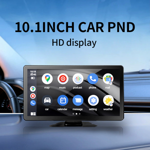 หน้าจอสัมผัส 10.1 นิ้ว ระบบไร้สาย Carplay และ Android Auto เครื่องนำทาง GPS พกพาในรถยนต์ YB-PND-10.1 หน้าจอสัมผัส 10.1 นิ้ว Carplay Y - Product Image 4