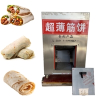 Machine à tortillas industrielle anti-rayures entièrement automatique pour roti, crêpes, feuilles de pâtisserie, wraps et burritos mexicains au poulet