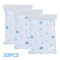 Pochette transparente poly bébé fermeture éclair emballage vêtements sacs avec logo vêtements emballage en plastique sacs d'emballage personnalisés pour vêtements