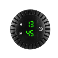 Vente en gros d'horloges de tableau de bord 12V 24V pour voiture, horloge numérique LED pour voiture
