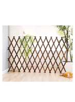 Nouveau design de clôture en treillis extensible en usine OEM ODM Clôture de jardin en carton étanche à fleurs en bois