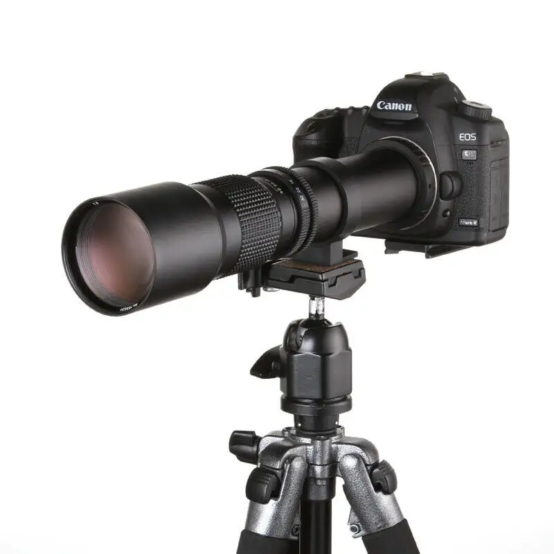 High definition 500mm F/8.0 multi coated telephoto lens for Nikon dslr D5500 D3300 D3200 D5300 D3400 D7200 D750 D3500 D7500 D500