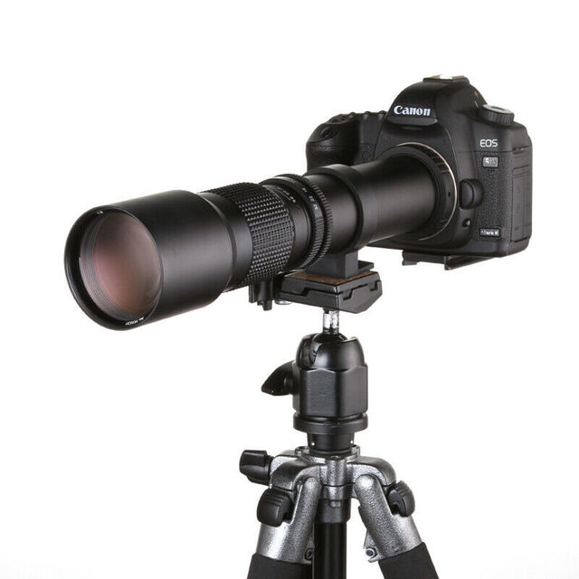 High Definition 500mm F/8.0 Multi Coated Full Frame Telephoto Zoom Lens Black for Dslr D5500 D3300 D3200 D5300 D3400 D7200