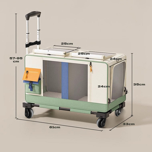 Sac à dos de transport pour animaux de compagnie multi-chats et chiens, portable, grande capacité, pour l'extérieur - Product Image 5