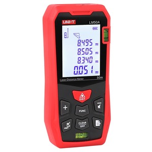 เครื่องวัดระยะเลเซอร์ UNI-T รุ่น LM50A เครื่องวัดระยะแบบเทป เครื่องมือวัดระยะ เครื่องมือวัดขนาด - Product Image 2
