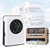 Climatiseur TELCOOL 12V DC de type split pour camping-cars, camions, remorques, excavatrices, fourgonnettes