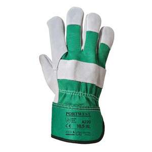 PORTWEST - A220GNRXL Premium Chrome Rigger guante verde-GUANTES EAN 5036108292172 - Product Image 2