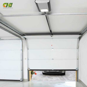 Porte <span class=keywords><strong>de</strong></span> <span class=keywords><strong>garage</strong></span> industrielle robuste à pliage horizontal <span class=keywords><strong>de</strong></span> 16 pieds, panneau sandwich, portes <span class=keywords><strong>de</strong></span> <span class=keywords><strong>garage</strong></span> à enroulement - Product Image 4
