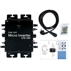 <span class=keywords><strong>Microinversor</strong></span> de conexión a red solar impermeable de alta calidad <span class=keywords><strong>1200W</strong></span> 110V 120V o 220V CA 50/60Hz salida para sistema de energía Solar en red - Product Image 6