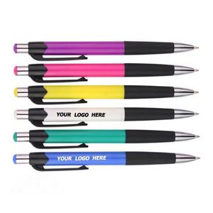 Plastic Black Ballpoint Durable Medium 1.0Mm Click Pens for Smooth Writing No Smudge Journal & Office Use Personalized - Product Image 1