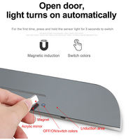 Éclairage d'ambiance magnétique sans fil RGB avec logo personnalisé, capteur de véhicule, lumière de bienvenue LED, lumière de logo de pédale de voiture