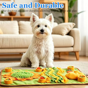 Nouveau tapis d'alimentation portable intérieur/extérieur 2023 pour animaux de compagnie, tapis de recherche de nourriture pour chiens - Product Image 5