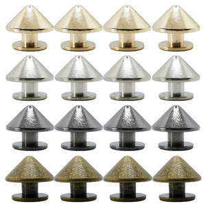 Apparel <b>Rivet</b> Studs 1514 Brass Plated Durable For <b>Clothing</b> Shoe Bag DIY Decorative Accessories - Product Image 5