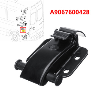 Limitador de Bisagra de Puerta A9067600428 para Furgoneta Mercedes, Diseño Industrial de Hierro con 2 Orificios - Product Image 1