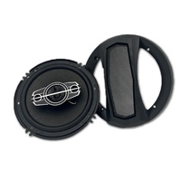 Système de haut-parleurs coaxiaux de voiture de haute qualité 4 voies 6 pouces 350W 4 ohms en fer 12V Accessoires pour haut-parleurs pour rénovation/mise à niveau