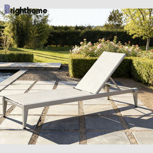 Ensemble <span class=keywords><strong>de</strong></span> chaises longues <span class=keywords><strong>de</strong></span> <span class=keywords><strong>jardin</strong></span> réglables en aluminium au prix d'usine - Product Image 5