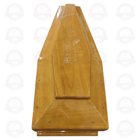 Ataúd de Estilo Europeo Personalizable, de Madera, con Certificación FSC, para Uso en Funerarias, Accesorios para Ataúdes