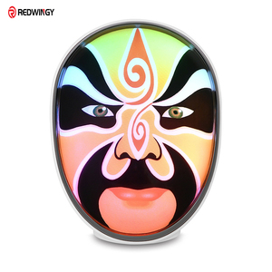 Redwingy Mini Altavoz de Diente Azul con Luz RGB, Audio de Diente Azul de Calavera, Portátil, Pequeño, Estéreo, Decoración del Hogar, Exterior, 2 Unidades, 2 Unidades, 1 Unidad - Product Image 5