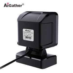 Lecteur de codes-barres 2D filaire de bureau A-85 pour supermarché, interface USB, capteur CMOS, détection automatique, imagerie omnidirectionnelle, stock - Product Image 3
