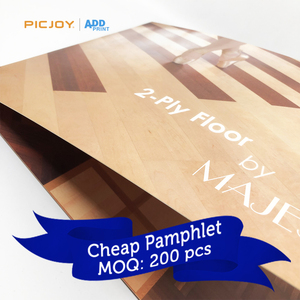 <span class=keywords><strong>Folleto</strong></span> Cuadrado Personalizado de Cartón Plegable con Laminación Brillante, Impresión Digital y Offset de Alta Calidad para Promoción de Marca - Product Image 4