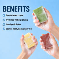 Savon de Bain Artisanal Naturel aux Herbes pour Hommes, Contrôle du Sébum, Huile de Coco & Huile d'Olive, Nettoyage Doux en Profondeur, Rafraîchissant et Éclaircissant pour le Corps (OEM/ODM)