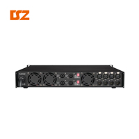 OEM Profesyonel Yüksek Güçlü 4 Kanallı Dijital Güç Amplifikatörü 4*3000W Geniş Voltajlı PFC'li Line Array Hoparlör için
