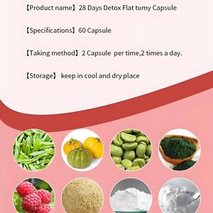 Afslankcapsule 28 dagen effectieve darmreiniging natuurlijke kruiden voedingsvezels gewichtsverlies voor volwassenen & mannen/vrouwen - Product Image 4