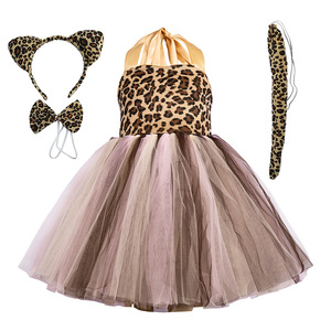 Costume da Animale per Ragazze Europee e Americane, Gonna per Festa di Halloween, Abito Cosplay Echo, Set Fotografico, Outfit Cosplay in Nylon - Product Image 4