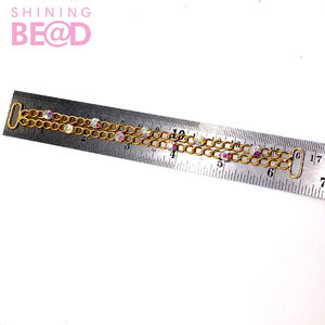 Nouvelle Collection 2026 : Chaîne de Connexion pour Maillots de Bain et Tenues de Plage Femme, Anneaux Dorés en Strass AB, Ceintures et Accessoires pour Chaussures - Product Image 2