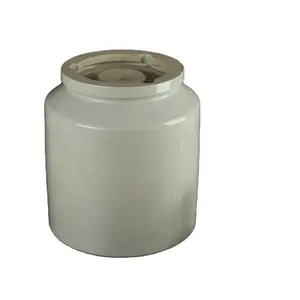 陶瓷99 99.7% 高铝陶瓷球磨机带盖研磨罐
