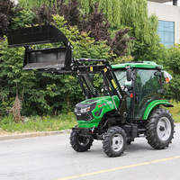 Oferta 2026: Mini Tractor Agrícola YTO 4x4WD de 50Hp/70Hp/80HP con Transmisión por Engranajes, Accesorios de Cargador Frontal, Precio de Fábrica